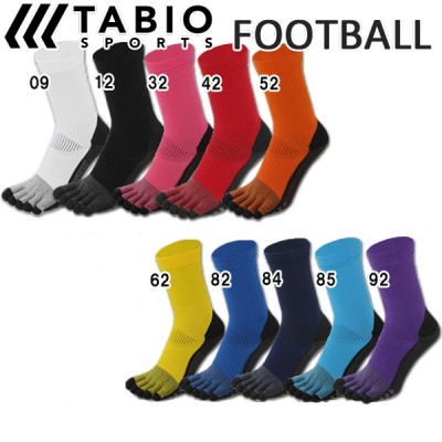 タビオ tabio FOOTBALL 5本指ソックス SS(21-23cm)